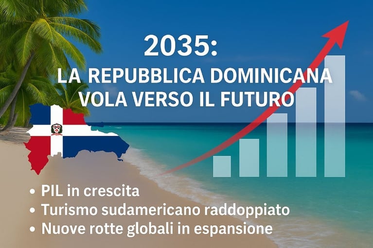 Turismo in espansione fino al 2035: record di arrivi e voli potenziati